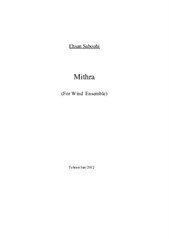 Mithra (for symphonic winds)
