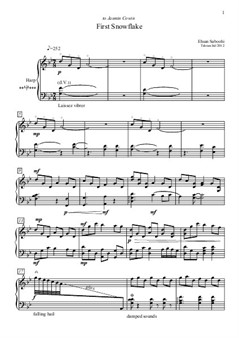 First snowflake (for Harp)