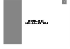 String Quartet No.2
