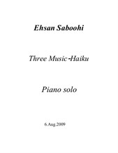 Three Music-Haiku